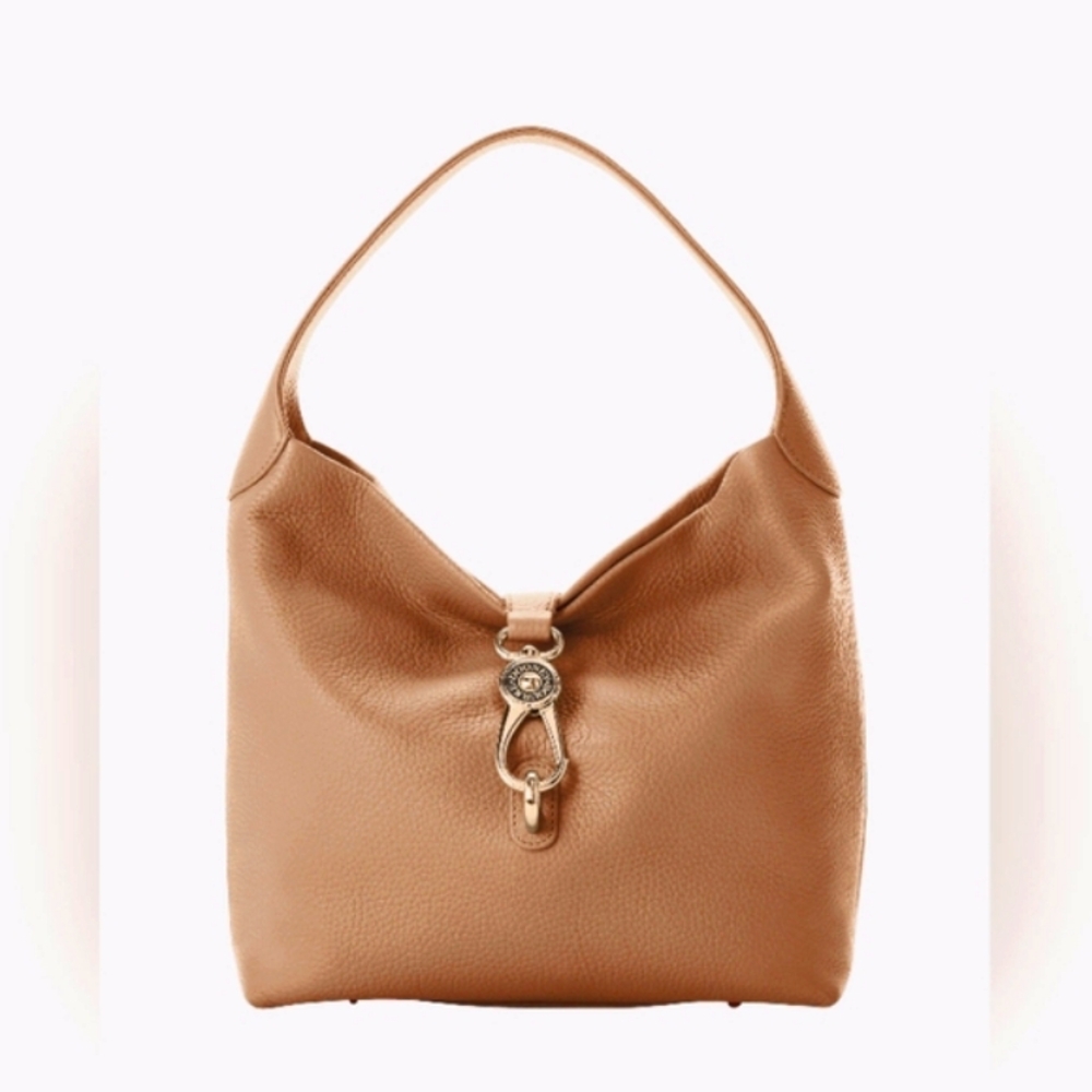 Dooney & Bourke Sambra Logo Lock Sac Purse with Keyring